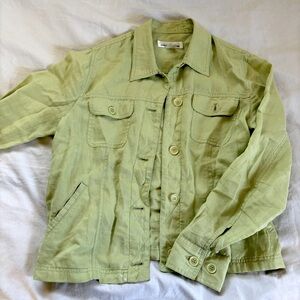 woman’s linen jacket